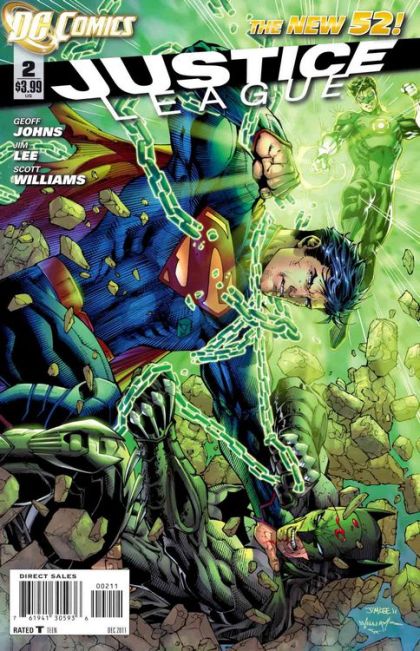 Justice League, Vol. 1 #2A Jim Lee Regular Cover