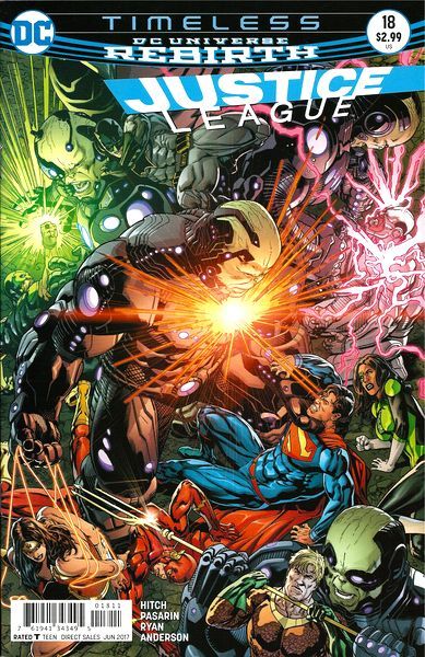 Justice League, Vol. 2 #18A Regular Fernando Pasarin Cover