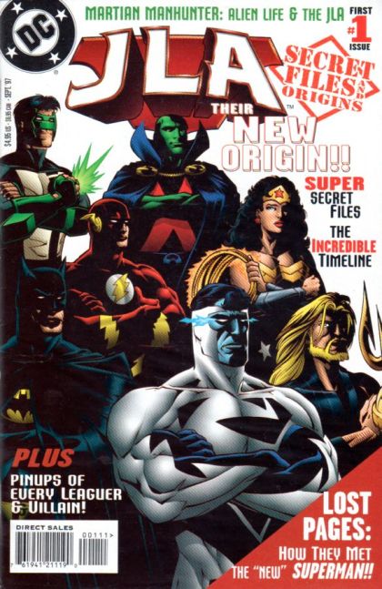 JLA Secret Files and Origins #1A Direct Edition