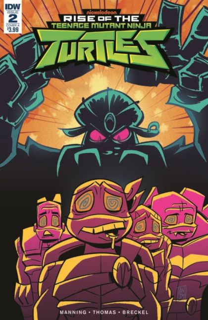 Rise of The Teenage Mutant Ninja Turtles #2A
