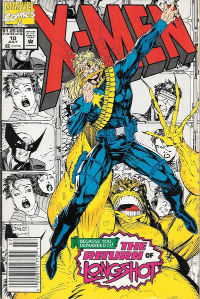 X-Men, Vol. 1 #10B Newsstand Edition