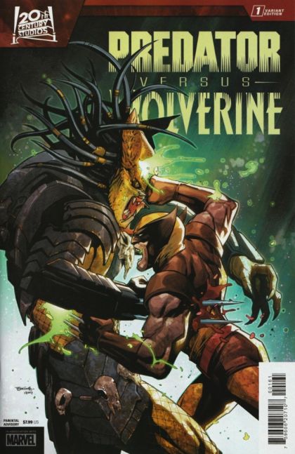 Predator vs. Wolverine #1F Stephen Segovia Variant