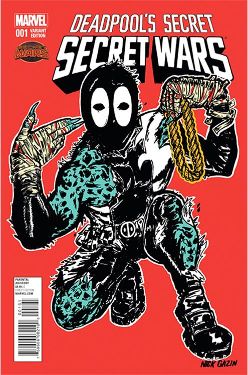 Deadpools Secret Secret Wars #1 (Of 4) Gazin Album Artist Va