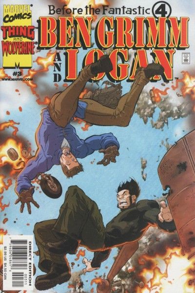 Before the Fantastic Four: Ben Grimm and Logan #3 Direct Edition
