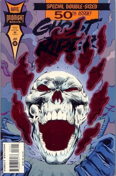 Ghost Rider, Vol. 2 #50B Die-Cut Red Foil Cover