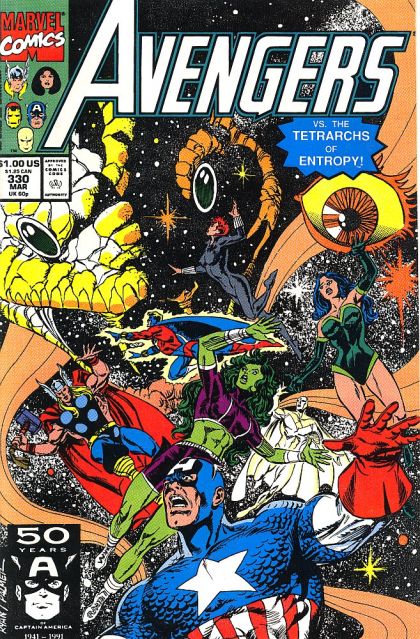 The Avengers, Vol. 1 #330A Direct Edition