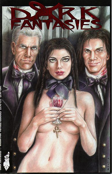 Dark Fantasies #5B Red foil cover