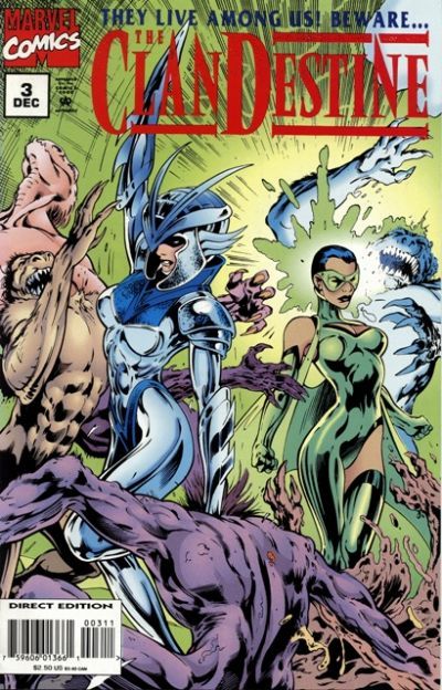 The Clandestine, Vol. 1 #3A Direct Edition