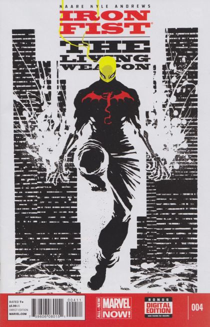 Iron Fist: The Living Weapon #4 Kaare Andrews Regular