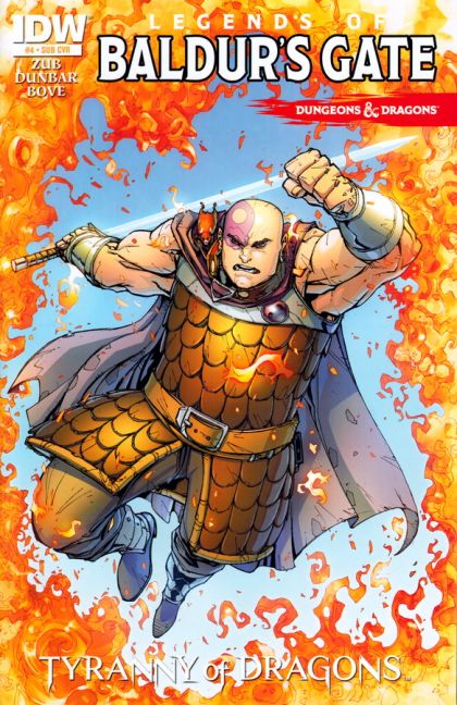 Dungeons & Dragons: Legends Of Baldur's Gate #4B Subscription Cover