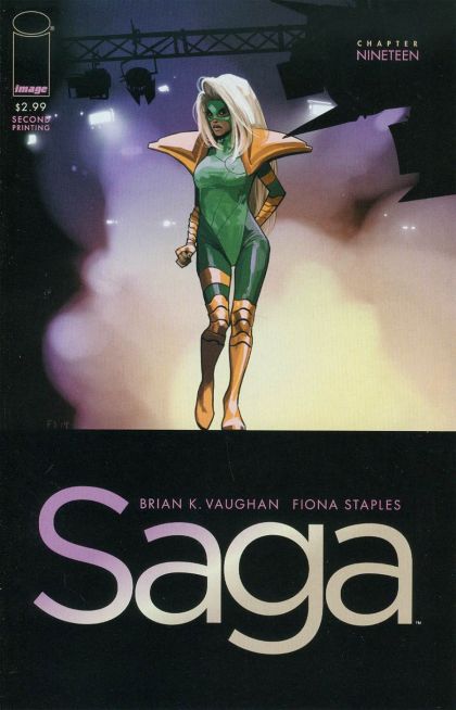 Saga #19B 2nd Printing Fiona Staples