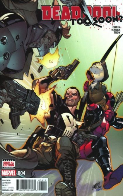 Deadpool: Too Soon? #4A Regular Pepe Larraz Cover