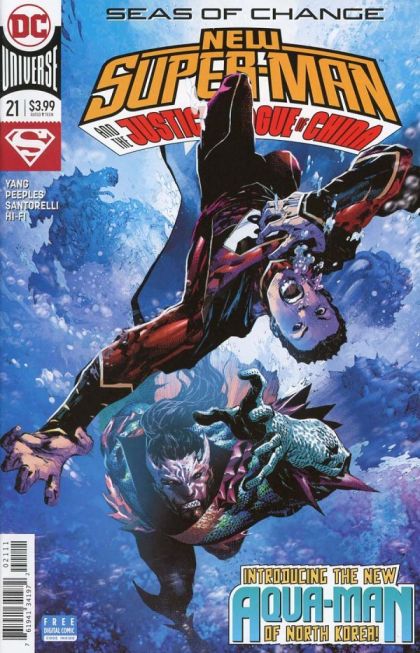 New Super-Man and the Justice League of China #21A Regular Philip Tan Cover