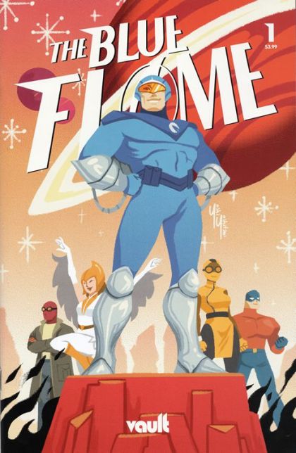 The Blue Flame #1B Variant Cover by Yoshi Yoshitani