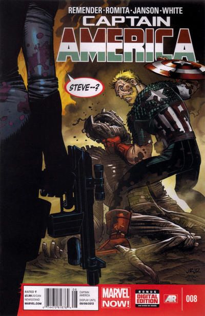 Captain America, Vol. 7 #8C Newsstand Edition