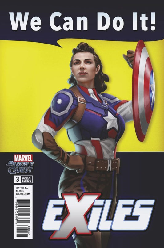 Exiles #3 1:10 Marvel Puzzle Quest Variant