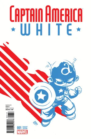 Captain America White #1 Young Variant