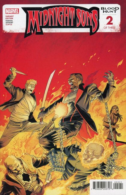 Midnight Sons: Blood Hunt #2B Declan Shalvey Variant