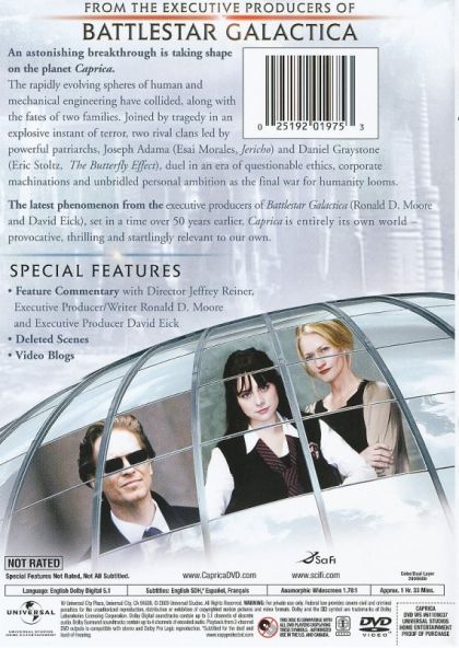Caprica: Pilot (2010) - DVD