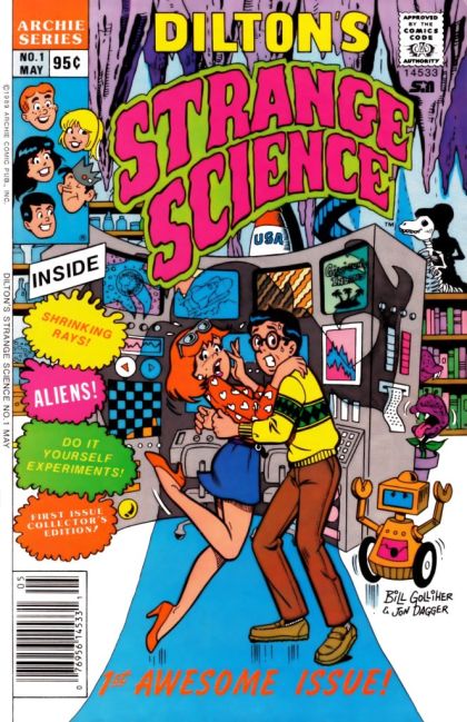 Dilton's Strange Science #1B Newsstand Edition