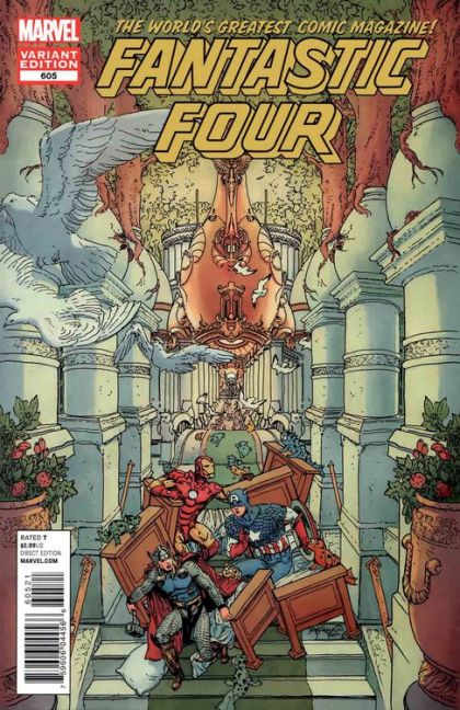 Fantastic Four, Vol. 3 #605B Michael Wm. Kaluta Avengers Appreciation Variant Cover