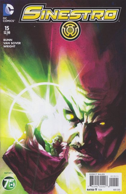 Sinestro #15B Green Lantern 75th Anniversary Variant Cover