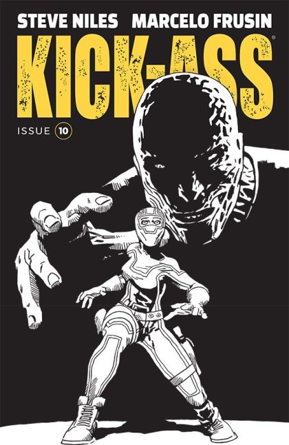 Kick-Ass, Vol. 4 #10B Variant Marcelo Frusin Sketch Cover