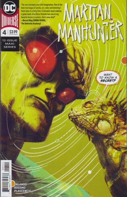 Martian Manhunter, Vol. 5 #4A Regular Riley Rossmo Cover