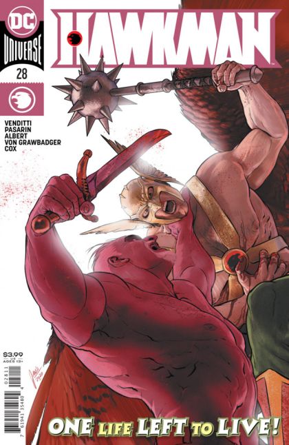 Hawkman, Vol. 5 #28A Regular Mikel Janin Cover