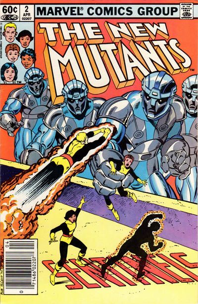 New Mutants, Vol. 1 #2B Newsstand Edition