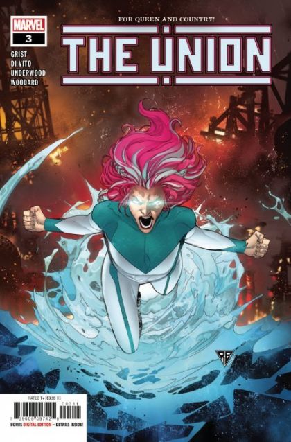 The Union #3A Regular RB Silva Cover