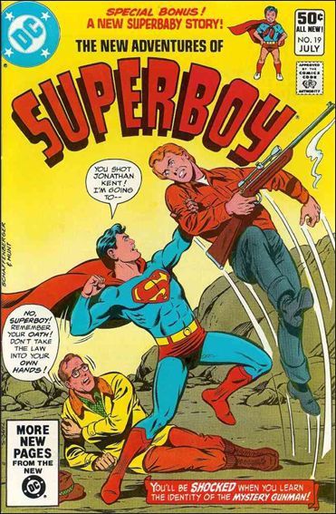 The New Adventures of Superboy #19A Direct Edition