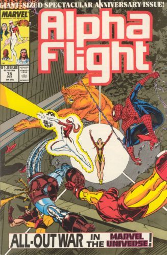 Alpha Flight, Vol. 1 #75A Jim Lee Regular