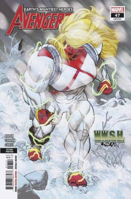 The Avengers, Vol. 8 #47D 2nd Printing Javier Garrón