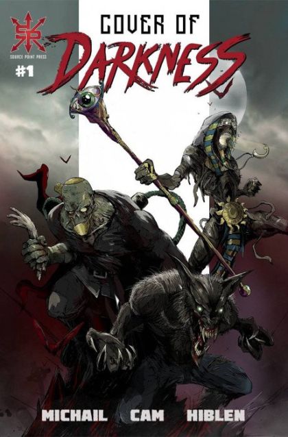 Cover Of Darkness (Source Point Press) #1A Regular MJ Hiblen Cover
