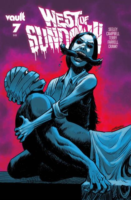 West of Sundown #7C Jim Terry Variant