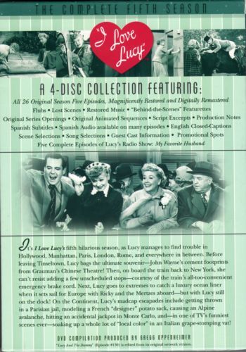 I Love Lucy: Season 5 - DVD