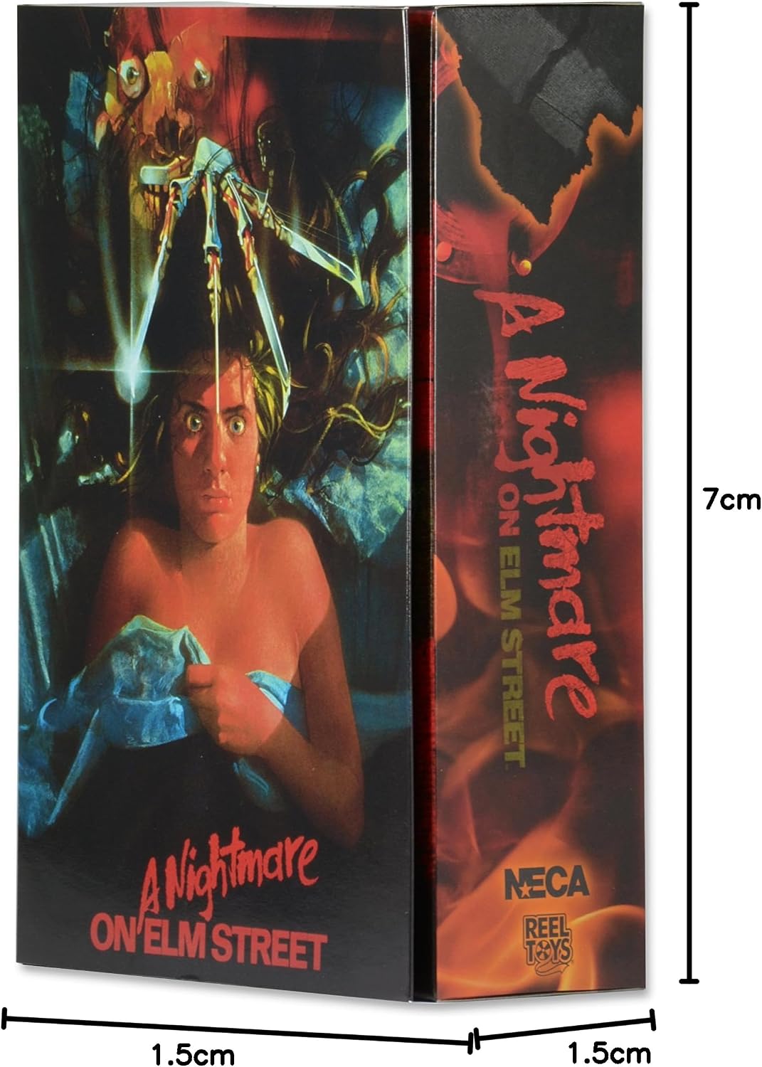  NECA - Nightmare on Elm Street - 7" Scale Action Figure - Ultimate Freddy - back