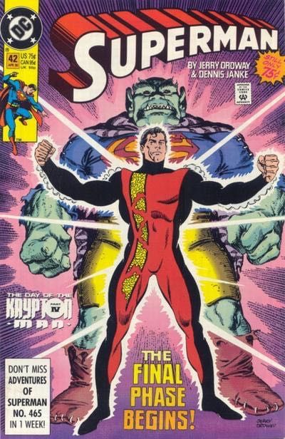 Superman, Vol. 2 #42A Direct Edition