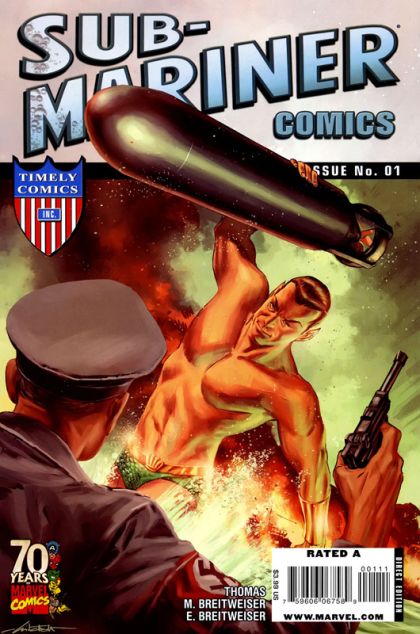 Sub-Mariner Comics 70th Anniversary Special #1A Mitch Breitweiser Regular Cover