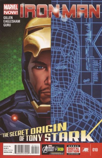 Iron Man, Vol. 5 #10A Regular Greg Land Cover