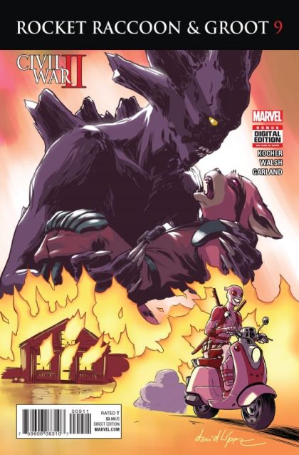 Rocket Raccoon and Groot, Vol. 1 #9 David Lopez Regular Cover