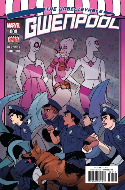 The Unbelievable Gwenpool #8A Stacey Lee Regular