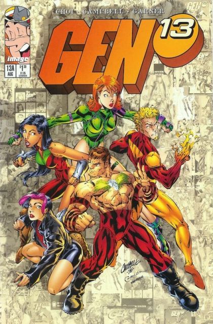 Gen 13, Vol. 2 (1995-2002) #13A-A J. Scott Campbell Regular