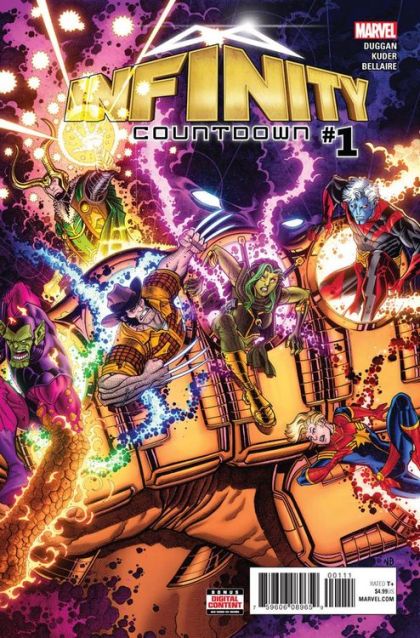 Infinity Countdown #1A Regular Nick Bradshaw Cover