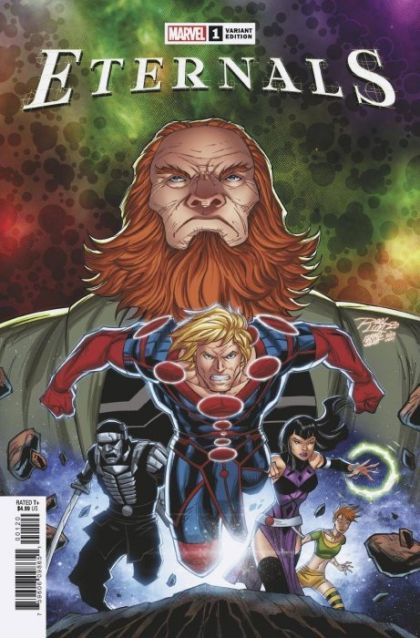 Eternals, Vol. 5 #1Q Variant Ron Lim Cover
