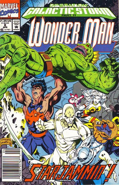 Wonder Man, Vol. 2 #8B Newsstand Edition