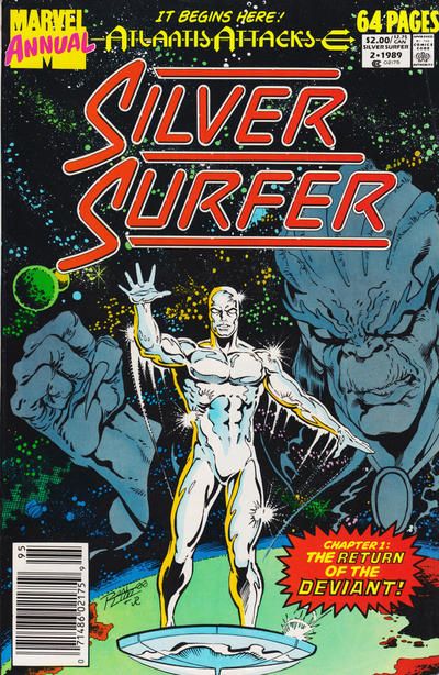 Silver Surfer Annual #2B Newsstand Edition
