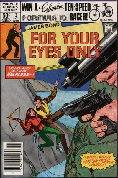 James Bond: For Your Eyes Only #2B Newsstand Edition