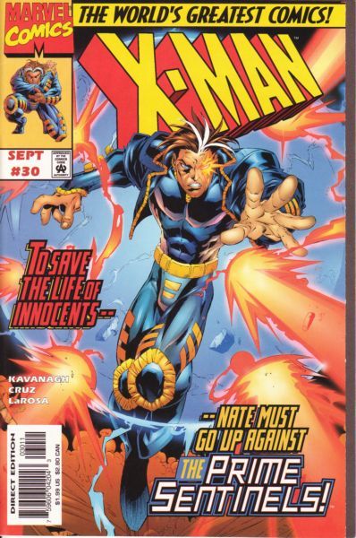 X-Man #30A Direct Edition